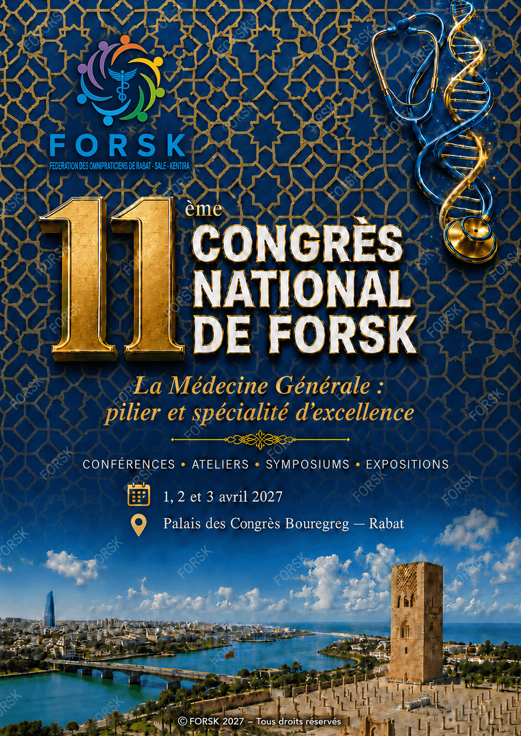 Affiche du 11ème Congrès National FORSK